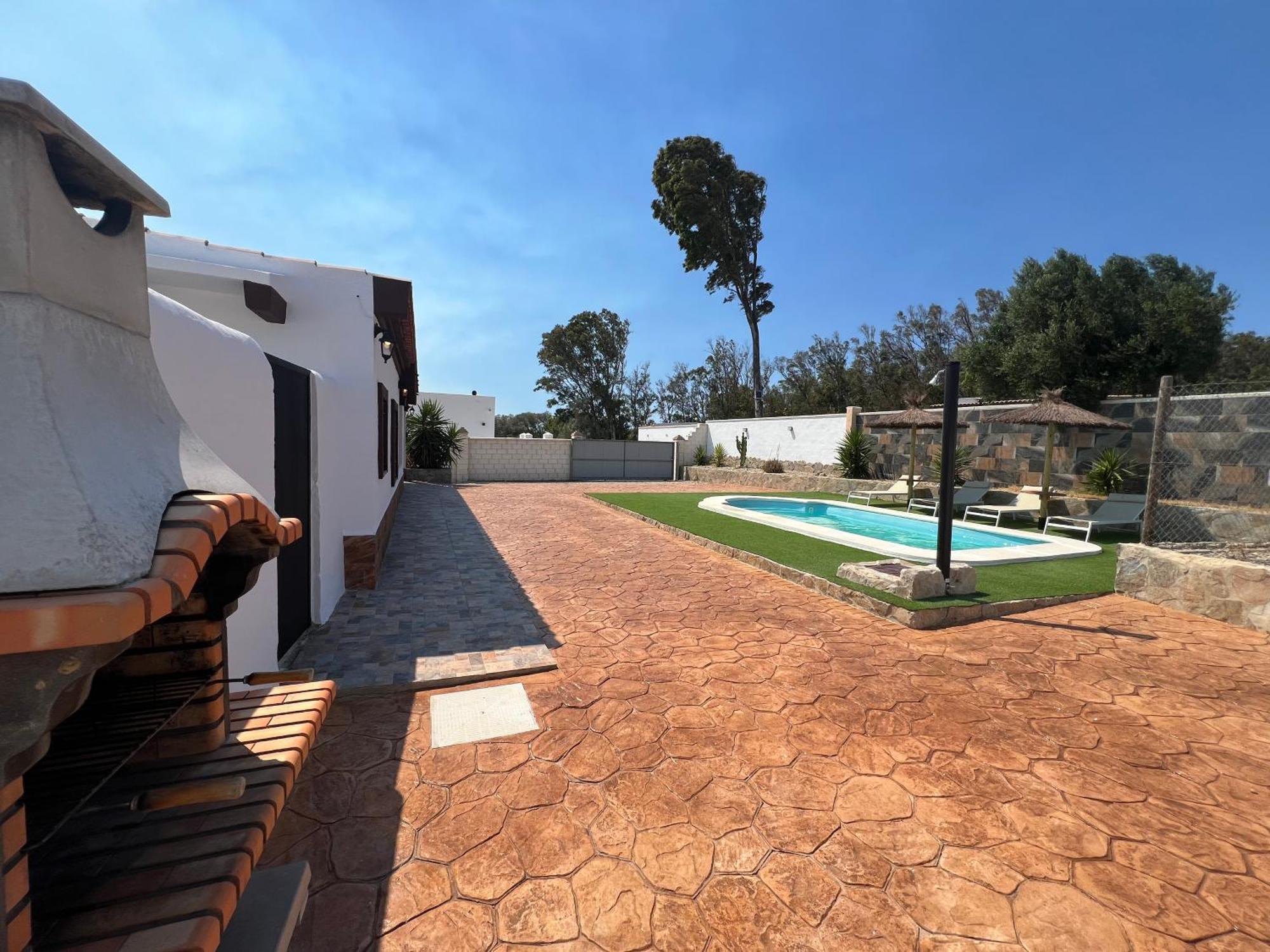 Bambu - Casa Rural En Vejer Con Piscina Privada Vejer de la Frontera Luaran gambar