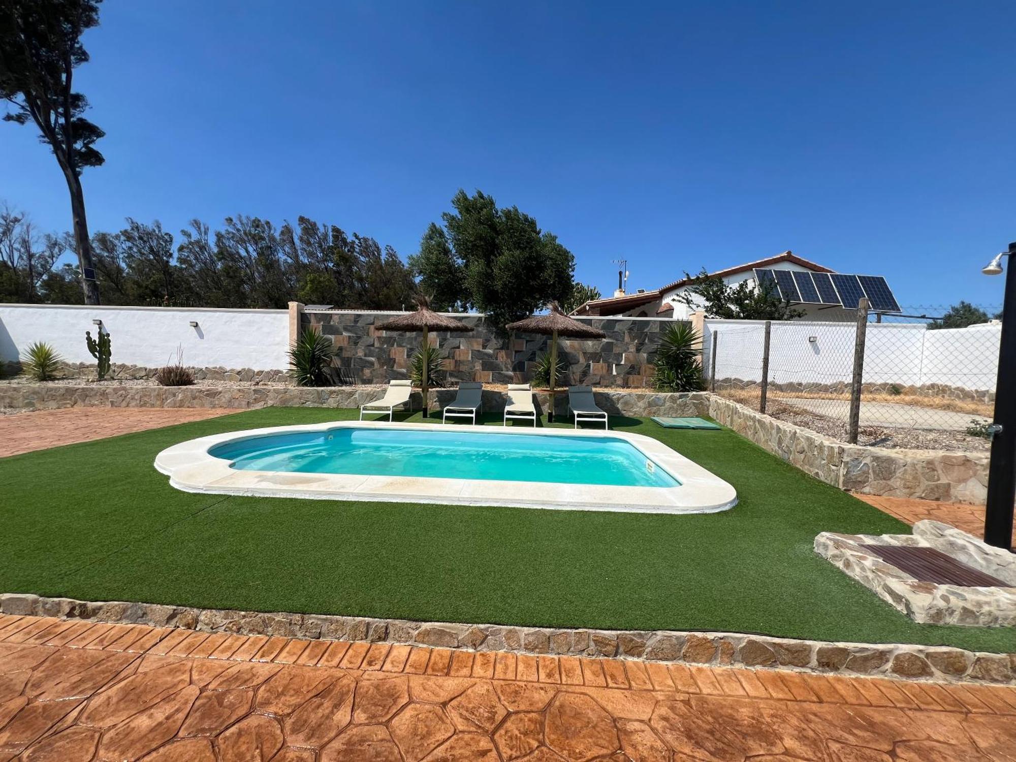 Bambu - Casa Rural En Vejer Con Piscina Privada Vejer de la Frontera Luaran gambar