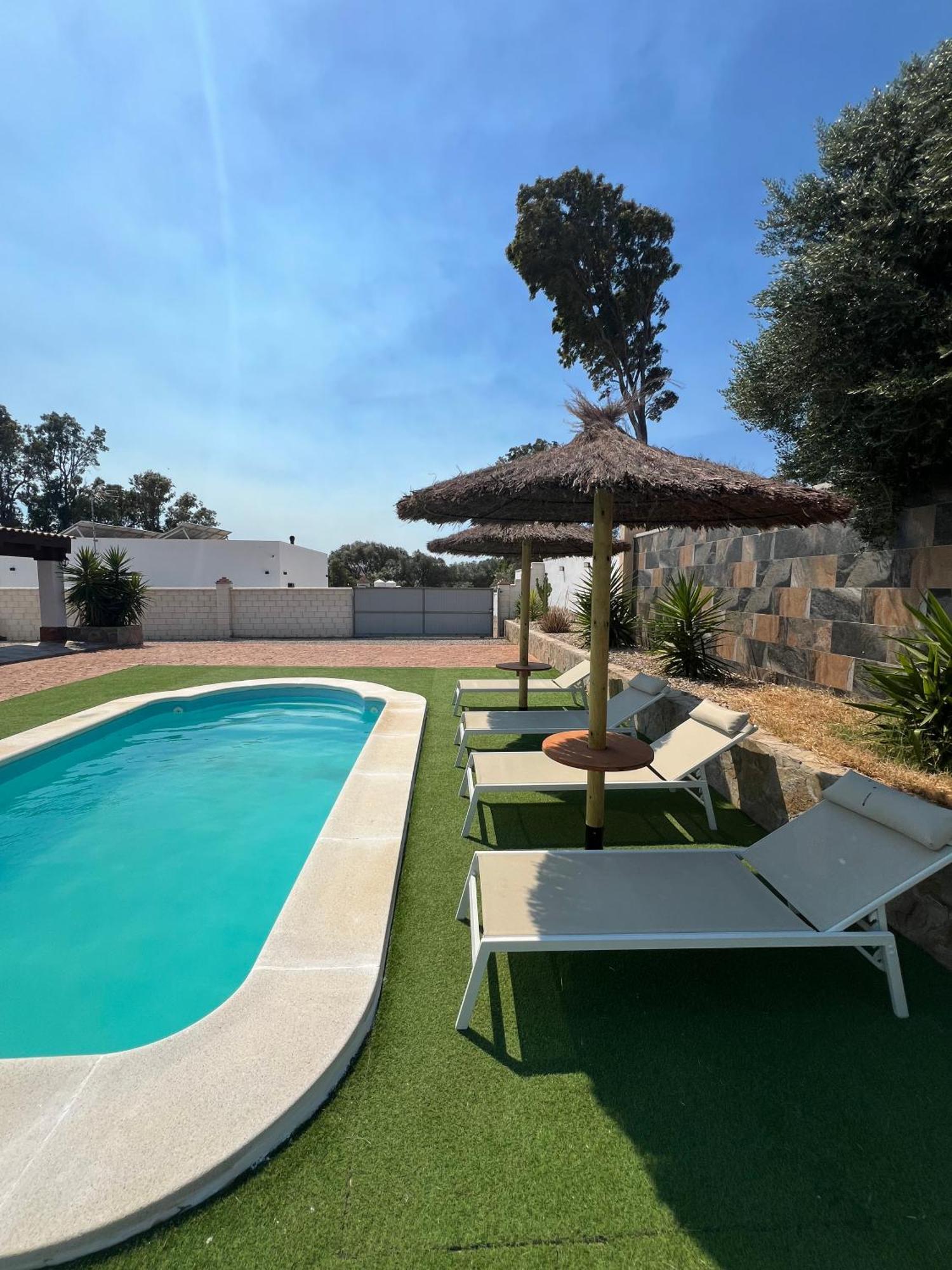 Bambu - Casa Rural En Vejer Con Piscina Privada Vejer de la Frontera Luaran gambar